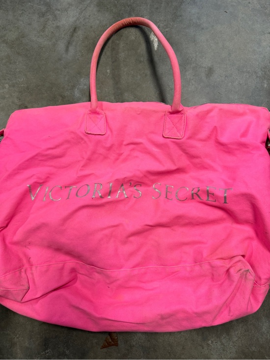 Victoria's Secret Handbags - Victoria's Secret Hot Pink Logo Tote